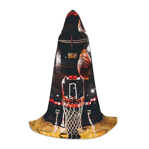 Basketball-Druck, Urlaub, Party, Kapuzenumhang für Halloween, Dekoration, Karneval, Geschenke, Cosplay, Mottopartys Basketball-Druck, Urlaub, Party, Kapuzenumhang für Halloween, Dekoration, Karneval, Geschenke, Cosplay, Mottopartys von HTTUP