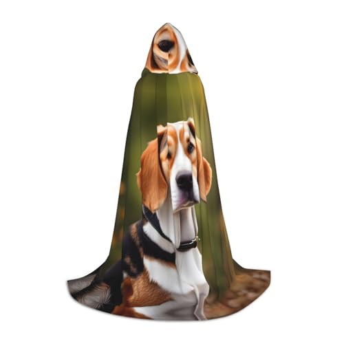Beagle-Hunde-Druck, Urlaub, Party, Kapuzenumhang für Halloween, Dekoration, Karneval, Geschenke, Cosplay, Mottopartys Beagle-Hunde-Druck, Urlaub, Party, Kapuzenumhang für Halloween, Dekoration, Karneval, Geschenke, Cosplay, Mottopartys von HTTUP