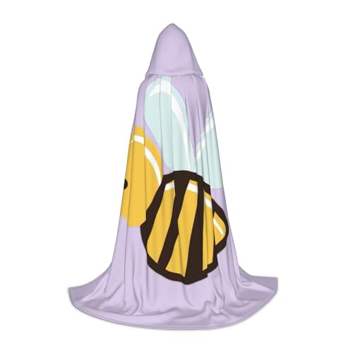 Cartoon-Bienen-Druck, Urlaub, Party, Kapuzenumhang für Halloween, Dekoration, Karneval, Geschenke, Cosplay, Mottopartys Cartoon-Bienen-Druck, Urlaub, Party, Kapuzenumhang für Halloween, Dekoration, Karneval, Geschenke, Cosplay, Mottopartys von HTTUP