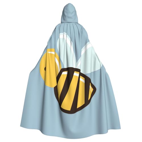 Cartoon-Bienen-Druck, mit Kapuze, für Damen und Herren, für Karneval, Cosplay, Partys Cartoon-Bienen-Druck, mit Kapuze, für Damen und Herren, für Karneval, Cosplay, Partys von HTTUP
