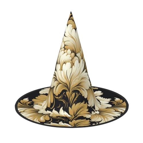 Damastmuster Druck Karneval Halloween Hexenhut Kostüm Zubehör Faltbare Kappe Party Maskerade Dekor Damastmuster Druck Karneval Halloween Hexenhut Kostüm Zubehör Faltbare Kappe Party Maskerade Dekor von HTTUP