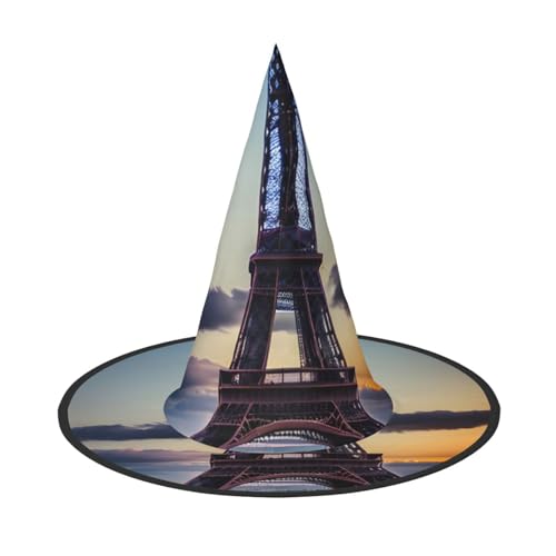 Eiffelturm Druck Karneval Halloween Hexenhut Kostüm Zubehör Faltbare Kappe Party Maskerade Dekor Eiffelturm Druck Karneval Halloween Hexenhut Kostüm Zubehör Faltbare Kappe Party Maskerade Dekor von HTTUP