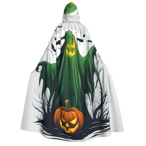 Grüner Geist Horror Halloween Kürbis Druck Kapuze Unisex Erwachsene Umhang Halloween Weihnachten Karneval Mottopartys Cosplay Kostüm Grüner Geist Horror Halloween Kürbis Druck Kapuze Unisex Erwachsene Umhang Halloween Weihnachten Karneval Mottopartys Cosplay Kostüm von HTTUP