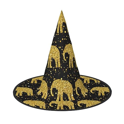 HTTUP Abstrakter Elefantenmuster-Druck, stilvoller Vintage-Hut, Karneval, Halloween, Hut für Erwachsene, Kostümzubehör, Themenpartys HTTUP Abstrakter Elefantenmuster-Druck, stilvoller Vintage-Hut, Karneval, Halloween, Hut für Erwachsene, Kostümzubehör, Themenpartys von HTTUP