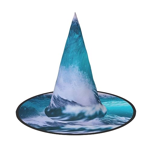 HTTUP Blauer Ozean Wellen Druck Stilvolle Vintage Hut Karneval Halloween Hut Erwachsene Kostüm Zubehör Mottopartys HTTUP Blauer Ozean Wellen Druck Stilvolle Vintage Hut Karneval Halloween Hut Erwachsene Kostüm Zubehör Mottopartys von HTTUP