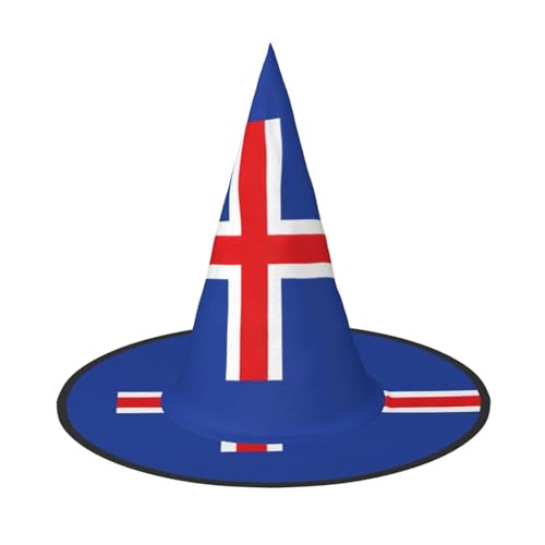 HTTUP Flagge Islands Druck Stilvolle Vintage Hut Karneval Halloween Hut Erwachsene Kostüm Zubehör Mottopartys HTTUP Flagge Islands Druck Stilvolle Vintage Hut Karneval Halloween Hut Erwachsene Kostüm Zubehör Mottopartys von HTTUP