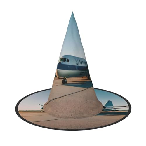 HTTUP Flugzeugdruck Stilvolle Vintage Hut Karneval Halloween Hut Erwachsene Kostüm Zubehör Mottopartys von HTTUP