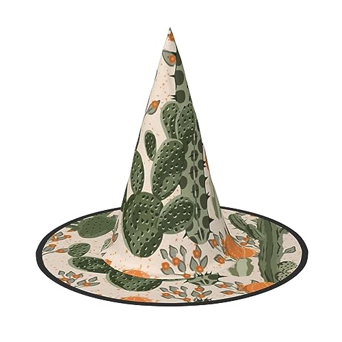 HTTUP Grüner Kaktus-Druck, stilvoller Vintage-Hut, Karneval, Halloween, Erwachsenenkostüm, Zubehör, Mottopartys HTTUP Grüner Kaktus-Druck, stilvoller Vintage-Hut, Karneval, Halloween, Erwachsenenkostüm, Zubehör, Mottopartys von HTTUP