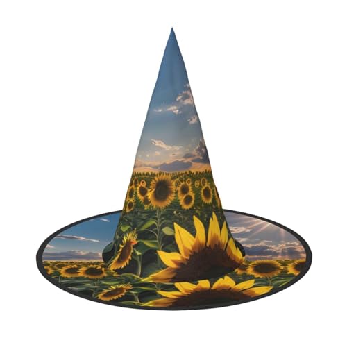 HTTUP Sonnenblumen Sonnenlicht Druck Stilvolle Vintage Hut Karneval Halloween Hut Erwachsene Kostüm Zubehör Mottopartys HTTUP Sonnenblumen Sonnenlicht Druck Stilvolle Vintage Hut Karneval Halloween Hut Erwachsene Kostüm Zubehör Mottopartys von HTTUP