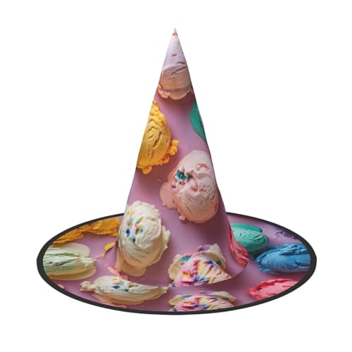 HTTUP Viele farbige Eiscreme-Aufdruck, stilvoller Vintage-Hut, Karneval, Halloween, Kostüm, Zubehör, Themenpartys HTTUP Viele farbige Eiscreme-Aufdruck, stilvoller Vintage-Hut, Karneval, Halloween, Kostüm, Zubehör, Themenpartys von HTTUP