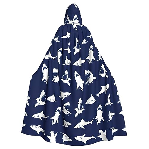 Haifisch-Muster mit verschiedenen Gesten, bedruckt, für Damen, Herren, für Karneval, Cosplay, Partys Haifisch-Muster mit verschiedenen Gesten, bedruckt, für Damen, Herren, für Karneval, Cosplay, Partys von HTTUP