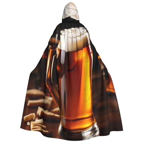 Kapuzenumhang mit Bierdruck, Unisex, Erwachsene, Halloween, Weihnachten, Karneval, Mottopartys, Cosplay, Kostüm Kapuzenumhang mit Bierdruck, Unisex, Erwachsene, Halloween, Weihnachten, Karneval, Mottopartys, Cosplay, Kostüm von HTTUP