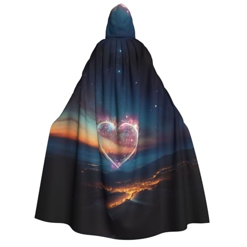 Kapuzenumhang mit Sternschnuppe, Herz, Unisex, Erwachsene, Halloween, Weihnachten, Karneval, Mottopartys, Cosplay, Kostüm Kapuzenumhang mit Sternschnuppe, Herz, Unisex, Erwachsene, Halloween, Weihnachten, Karneval, Mottopartys, Cosplay, Kostüm von HTTUP