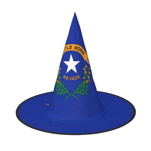 Nevada Staatsflagge Druck Karneval Halloween Hexenhut Kostüm Zubehör Faltbare Kappe Party Maskerade Dekor Nevada Staatsflagge Druck Karneval Halloween Hexenhut Kostüm Zubehör Faltbare Kappe Party Maskerade Dekor von HTTUP