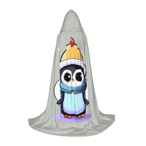 Niedlicher Pinguin-Druck, Urlaub, Party, Kapuzenumhang für Halloween, Dekoration, Karneval, Geschenke, Cosplay, Mottopartys Niedlicher Pinguin-Druck, Urlaub, Party, Kapuzenumhang für Halloween, Dekoration, Karneval, Geschenke, Cosplay, Mottopartys von HTTUP