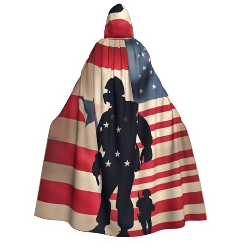 US-Militär-Soldaten, patriotischer Gedenktags-Druck, mit Kapuze, Unisex, Erwachsenen-Umhang, Halloween, Weihnachten, Karneval, Mottopartys, Cosplay-Kostüm US-Militär-Soldaten, patriotischer Gedenktags-Druck, mit Kapuze, Unisex, Erwachsenen-Umhang, Halloween, Weihnachten, Karneval, Mottopartys, Cosplay-Kostüm von HTTUP