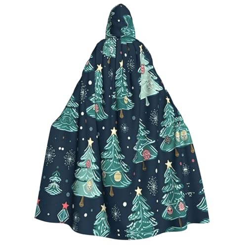 Umhang mit Kapuze, Motiv Weihnachtsbaum, Ball, Sterne, Unisex, Erwachsene, Halloween, Weihnachten, Karneval, Mottopartys, Cosplay, Kostüm Umhang mit Kapuze, Motiv Weihnachtsbaum, Ball, Sterne, Unisex, Erwachsene, Halloween, Weihnachten, Karneval, Mottopartys, Cosplay, Kostüm von HTTUP