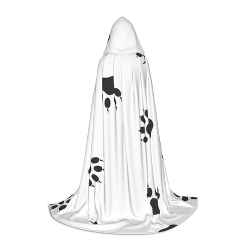 Umhang mit Kapuze und Bärentatzenabdruck, für Halloween, Dekoration, Karneval, Cosplay, Mottopartys Umhang mit Kapuze und Bärentatzenabdruck, für Halloween, Dekoration, Karneval, Cosplay, Mottopartys von HTTUP