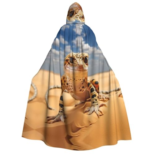 Umhang mit Kapuze und Leopardenmuster, Unisex, für Erwachsene, Halloween, Weihnachten, Karneval, Mottopartys, Cosplay, Kostüm Umhang mit Kapuze und Leopardenmuster, Unisex, für Erwachsene, Halloween, Weihnachten, Karneval, Mottopartys, Cosplay, Kostüm von HTTUP