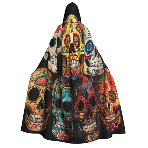 Umhang mit Totenkopf-Motiv, Unisex, Erwachsene, Halloween, Weihnachten, Karneval, Mottopartys, Cosplay, Kostüm Umhang mit Totenkopf-Motiv, Unisex, Erwachsene, Halloween, Weihnachten, Karneval, Mottopartys, Cosplay, Kostüm von HTTUP