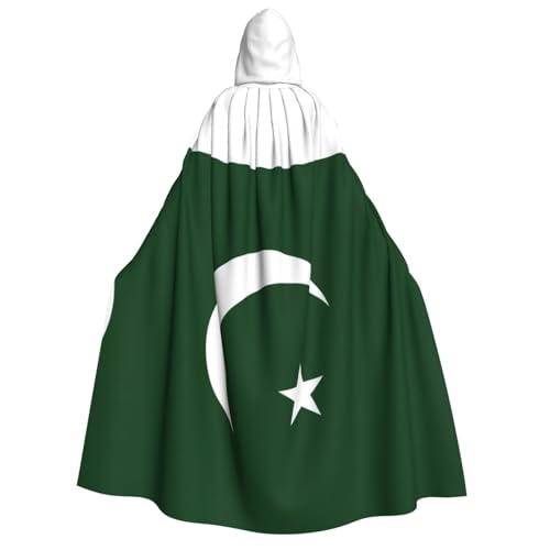 Umhang mit der Flagge Pakistans, vielseitiger Kapuzenumhang, Uni, Kostüm, Karneval, Umhang, Geschenke, Cosplay, Themen-Events Umhang mit der Flagge Pakistans, vielseitiger Kapuzenumhang, Uni, Kostüm, Karneval, Umhang, Geschenke, Cosplay, Themen-Events von HTTUP