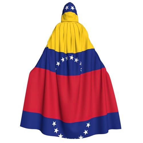 Umhang mit der Flagge Venezuelas, Unisex, für Erwachsene, Halloween, Weihnachten, Karneval, Mottopartys, Cosplay, Kostüm Umhang mit der Flagge Venezuelas, Unisex, für Erwachsene, Halloween, Weihnachten, Karneval, Mottopartys, Cosplay, Kostüm von HTTUP