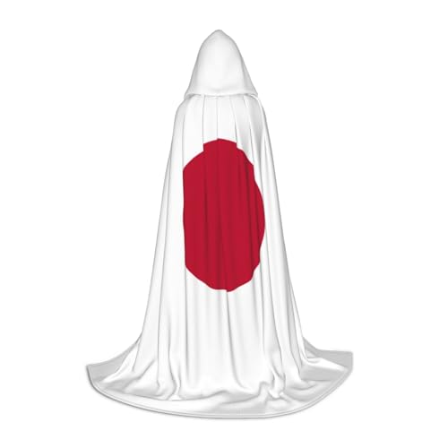 Umhang mit japanischer Flagge, mit Kapuze, für Halloween, Dekoration, Karneval, Cosplay, Mottopartys Umhang mit japanischer Flagge, mit Kapuze, für Halloween, Dekoration, Karneval, Cosplay, Mottopartys von HTTUP