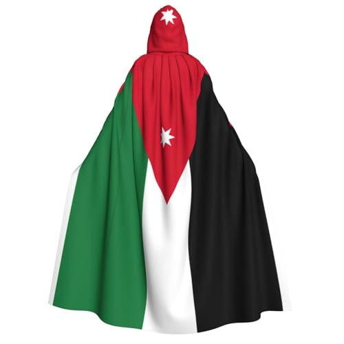 Vielseitiger Kapuzenumhang mit Jordanien-Flagge, Uni, Kostüm, Karneval, Umhang, Geschenke, Cosplay, Themen-Events Vielseitiger Kapuzenumhang mit Jordanien-Flagge, Uni, Kostüm, Karneval, Umhang, Geschenke, Cosplay, Themen-Events von HTTUP