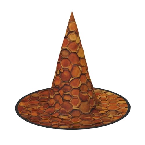 Weinkork-Druck, Karneval, Halloween, Hexenhut, Kostüm, Zubehör, faltbare Kappe, Party, Maskerade Dekor Weinkork-Druck, Karneval, Halloween, Hexenhut, Kostüm, Zubehör, faltbare Kappe, Party, Maskerade Dekor von HTTUP