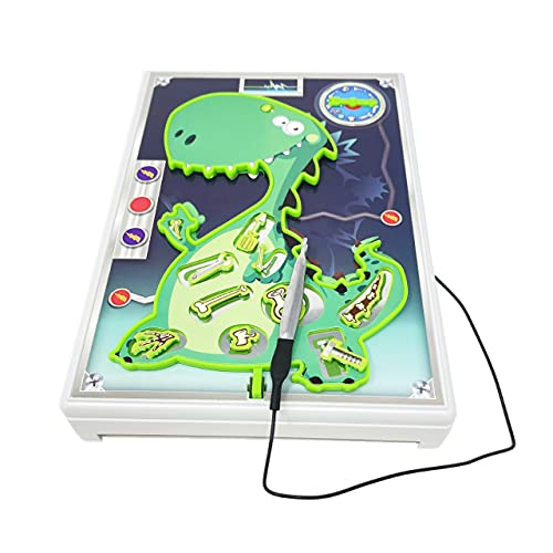 HTUK Dinosaurier-Operationsspiel für Kinder, Brettspiel für Jungen und Mädchen, Kinder ab 3 Jahren, Familienspiel, Jungenspiel, Mädchenspiel, Buzzer-Spiel HTUK Dinosaurier-Operationsspiel für Kinder, Brettspiel für Jungen und Mädchen, Kinder ab 3 Jahren, Familienspiel, Jungenspiel, Mädchenspiel, Buzzer-Spiel von HTUK