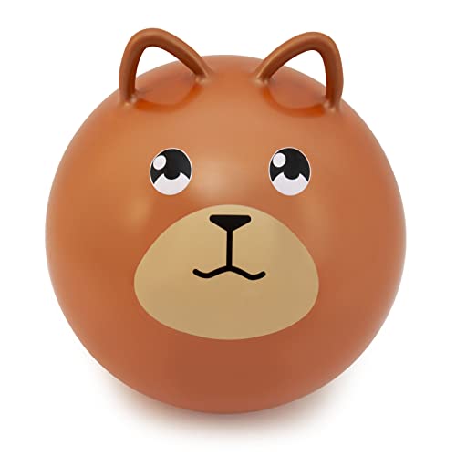 HTUK Kids Space Hopper 40 cm Junior Space Hopper Kinder Tier Space Hoppers Verschiedene Designs (Bär) von HTUK