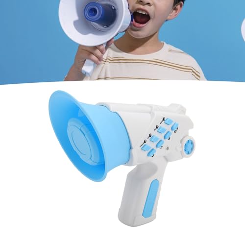 HTUONIAO Sprachwechslerspielzeug, Handspielzeug für Handspielzeug lustiger Soundeffekte Lautstärke Laut klarer Klang Multi -Voice -Wechselspielzeug (Blue) von HTUONIAO