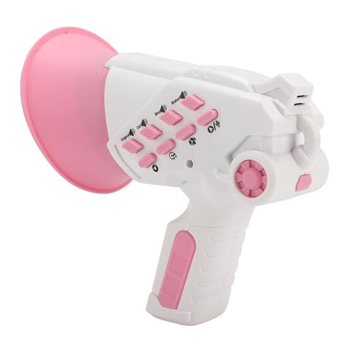 HTUONIAO Sprachwechslerspielzeug, Handspielzeug für Handspielzeug lustiger Soundeffekte Lautstärke Laut klarer Klang Multi -Voice -Wechselspielzeug (Pink) von HTUONIAO