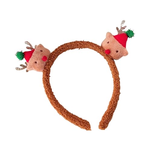 HUAANYA Bequeme Plüsch-Weihnachts-Stirnbänder, saisonale Neujahrs-Kinder-Kopfbedeckung, Haar-Accessoire HUAANYA Bequeme Plüsch-Weihnachts-Stirnbänder, saisonale Neujahrs-Kinder-Kopfbedeckung, Haar-Accessoire von HUAANYA