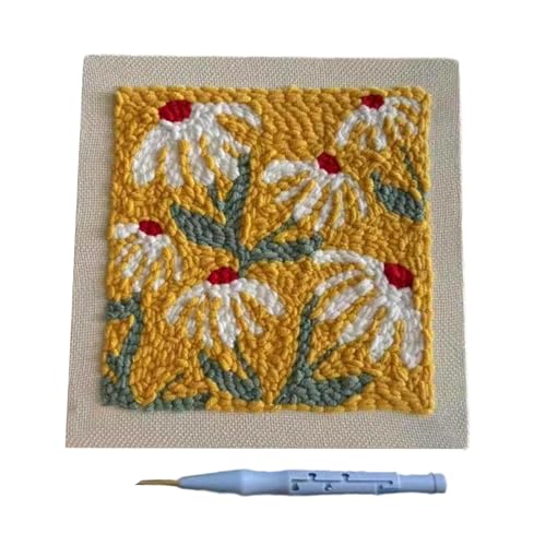 HUAANYA Blumenstoffmalmalerei Stickerei Bastelgesetzstching Kits Anfänger Freundlich Für Handgefertigte Wandkunst Frauen Die Versorgung Handwerk Für Erwachsene Schenken HUAANYA Blumenstoffmalmalerei Stickerei Bastelgesetzstching Kits Anfänger Freundlich Für Handgefertigte Wandkunst Frauen Die Versorgung Handwerk Für Erwachsene Schenken von HUAANYA