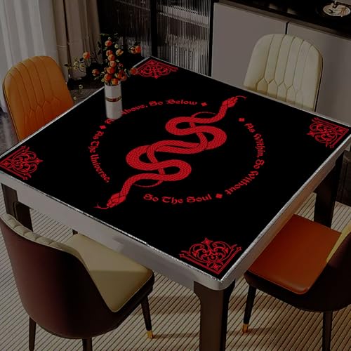 HUAANYA Elegante Tarottischabdeckungen Dekorative Tarots Fabric Astrologys Tischabdeckungen Für Psychische Lesungen Und Kristall Tarot Karten Lesen Accessoires von HUAANYA