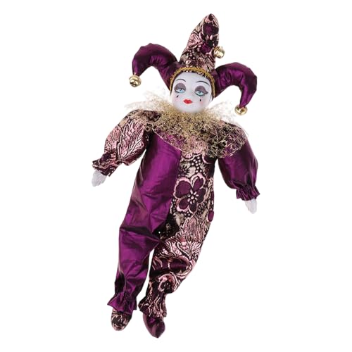 HUAANYA Keramik Clownpuppe Mit Potenziellem Glied Und Festivalkostüm Für Home Decoration Weihnachtsgeschenkausstellung Western Ceramic Clown Figurine HUAANYA Keramik Clownpuppe Mit Potenziellem Glied Und Festivalkostüm Für Home Decoration Weihnachtsgeschenkausstellung Western Ceramic Clown Figurine von HUAANYA