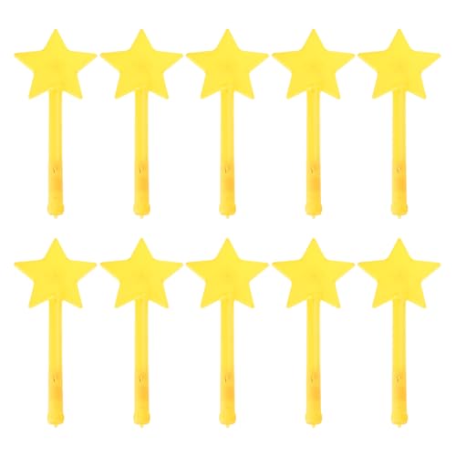 HUAANYA Leuchtende Stöcke Für Konzertkinder LED Blinking Stick Fünf Punktedstar Leuchten Feenstab Party Supply HUAANYA Leuchtende Stöcke Für Konzertkinder LED Blinking Stick Fünf Punktedstar Leuchten Feenstab Party Supply von HUAANYA