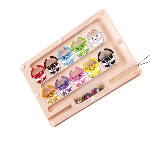 HUAANYA Pädagogisches Magnetisches Spielzeug Walking Perlenfarbe Sortierspiel Spielzeug Geburtstagsgeschenke Für Kinder Die Früh Lernen HUAANYA Pädagogisches Magnetisches Spielzeug Walking Perlenfarbe Sortierspiel Spielzeug Geburtstagsgeschenke Für Kinder Die Früh Lernen von HUAANYA