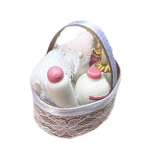 Praktische Charme Dollhouses Badezimmerkorb Accessor Mit Miniaturkleidung 1 12 Skala Farbic Daily Casual Gebrauch Praktische Charme Dollhouses Badezimmerkorb Accessor Mit Miniaturkleidung 1 12 Skala Farbic Daily Casual Gebrauch von HUAANYA
