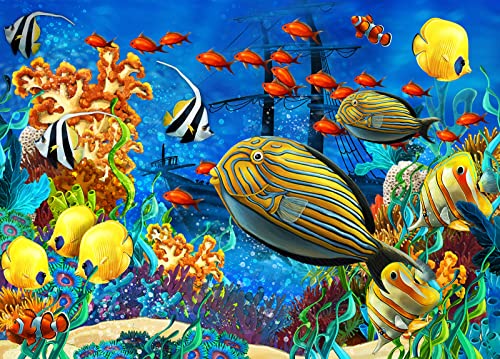 Colorful Fishes Puzzle 1000 Teile Erwachsene Underwater World Puzzle Erwachsene 1000 Teile Puzzle Geschenkideen von HUADADA