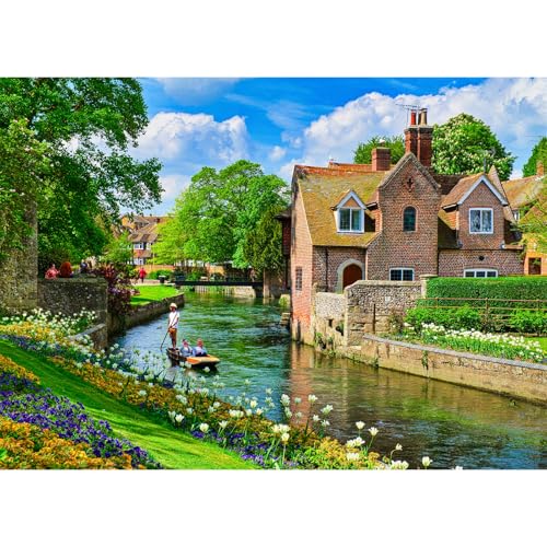 HUADADA Puzzle 1000 Teile für Erwachsene und Kinder - Impossible Puzzle, Clevere Rätsel, Farbenfrohes Geschenk Mit Westgate Gardens-Motiv HUADADA Puzzle 1000 Teile für Erwachsene und Kinder - Impossible Puzzle, Clevere Rätsel, Farbenfrohes Geschenk Mit Westgate Gardens-Motiv von HUADADA