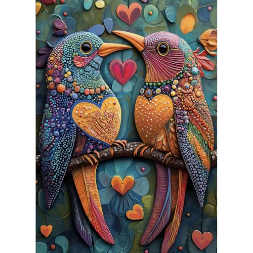 HUADADA-Puzzle 1000 Teile Für Erwachsene-Impossible Puzzle1000 Teile Geschicklichkeitsspiel für die ganze Familie-Home Dekoration Puzzle von HUADADA