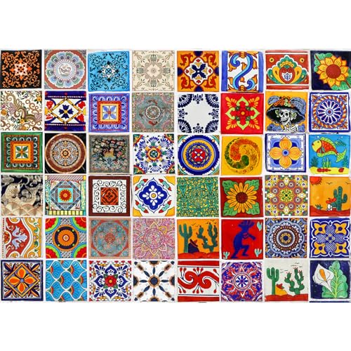 HUADADA Puzzle 1000 Teile-Puzzle 1000 Teile Erwachsene -Buntes Muster Klassische Puzzles Geschenk von HUADADA