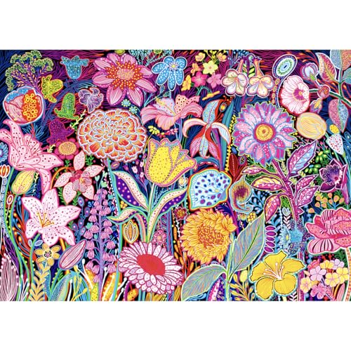 HUADADA Puzzle 1000 Teile-Puzzle 1000 Teile Erwachsene Klassische Puzzles Geschenk-Künstlerische Blumen HUADADA Puzzle 1000 Teile-Puzzle 1000 Teile Erwachsene Klassische Puzzles Geschenk-Künstlerische Blumen von HUADADA