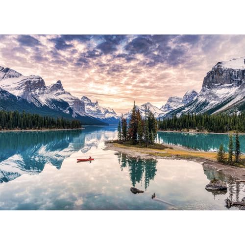 HUADADA Puzzle 1000 Teile-Spirit Island Canada, Premium Quality, 1000 Teile Puzzle für Erwachsene und Kinder ab 14 Jahren von HUADADA