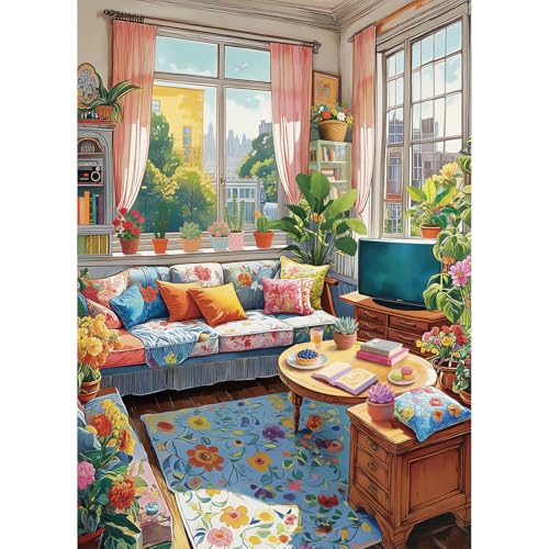 HUADADA Puzzle 500 Teile-Puzzle 500 Teile Erwachsene Klassische Puzzles Geschenk -Living Room Corner HUADADA Puzzle 500 Teile-Puzzle 500 Teile Erwachsene Klassische Puzzles Geschenk -Living Room Corner von HUADADA