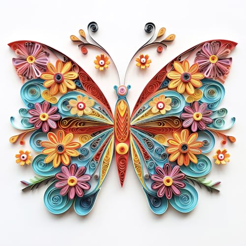 HUADADA Puzzle Erwachsene1024 Teile,Dreidimensionaler Sinn Butterfly Puzzle für Erwachsene und Kinder ab 14 Jahren von HUADADA