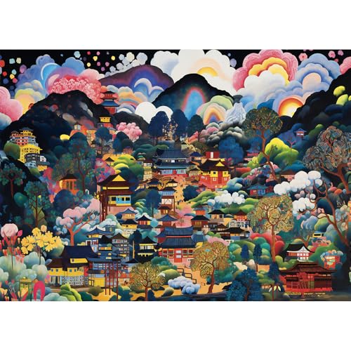 HUADADA Puzzle für Erwachsene, 1000 Teile, ländliche Landschaft, 1000 Teile, Puzzles für Erwachsene HUADADA Puzzle für Erwachsene, 1000 Teile, ländliche Landschaft, 1000 Teile, Puzzles für Erwachsene von HUADADA