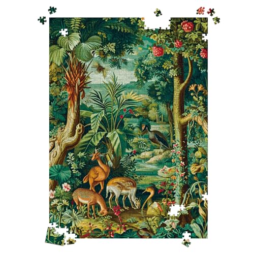 HUADADA Puzzle für Erwachsene 1000 Teile Exklusiv bei Amazon 1000 Teile Puzzle für Erwachsene - Tropische Wälder von HUADADA